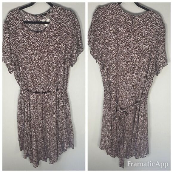 NWT Reitman's Drawstring Dress Plus sz 3X - Picture 1 of 8